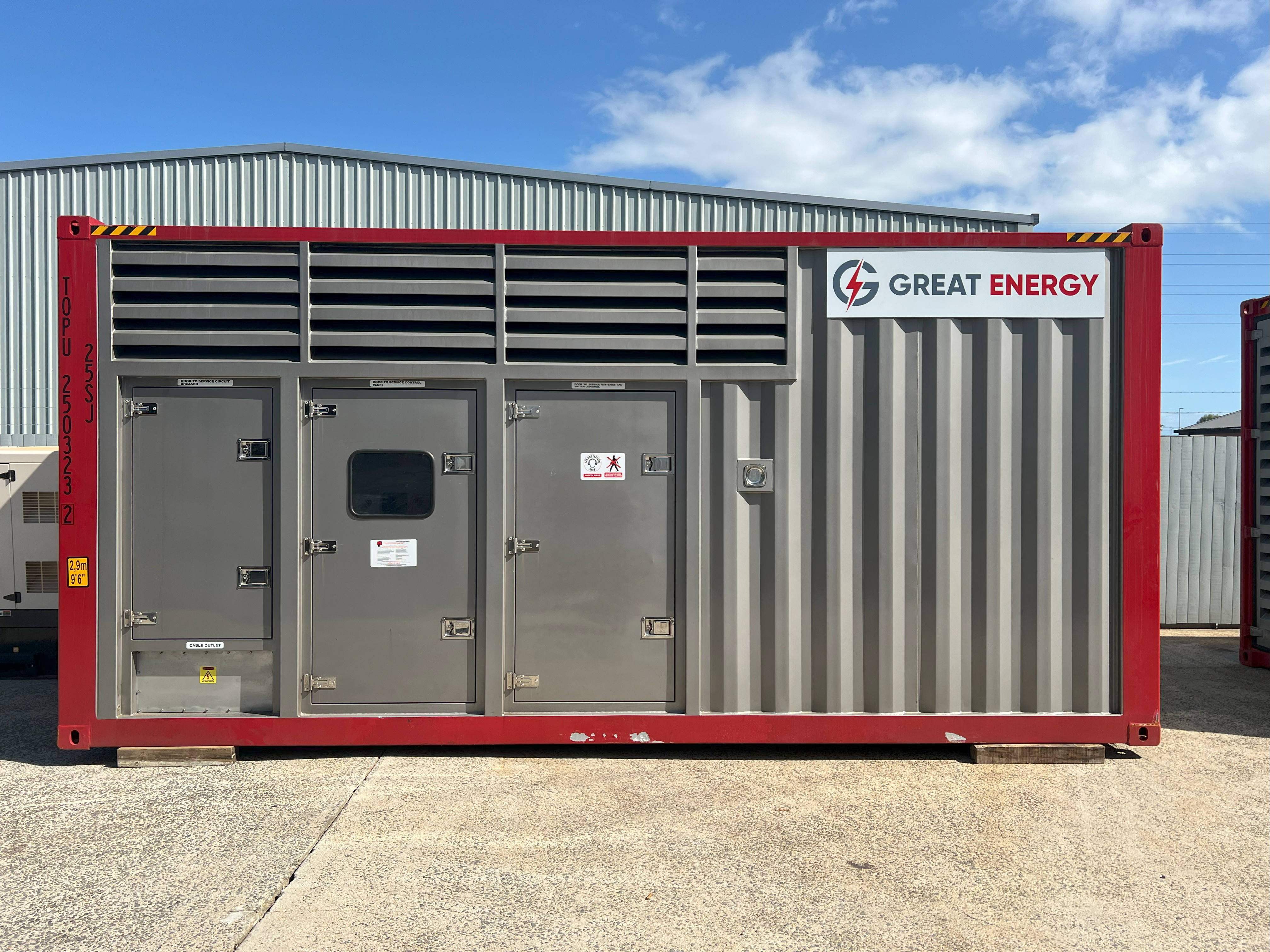 Great Energy GE1400 Containerized Diesel Generator