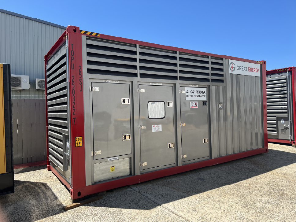 Great Energy GE1400 Containerized Diesel Generator view 4